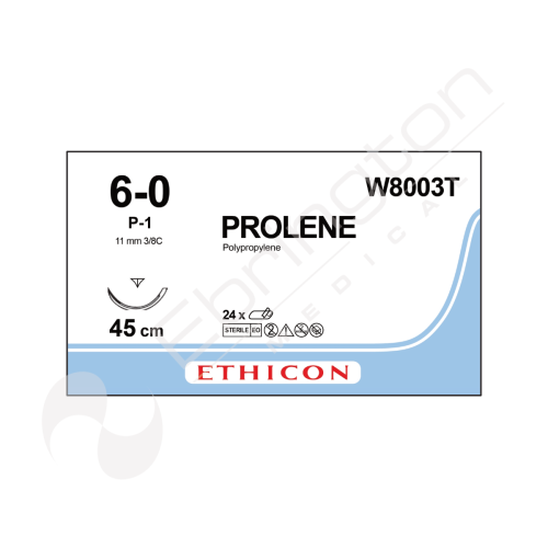 Prolene Sutures W8003T x 24