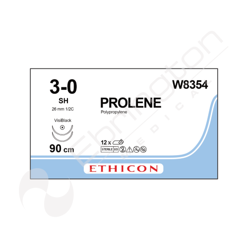 Prolene Sutures W8354 x 12