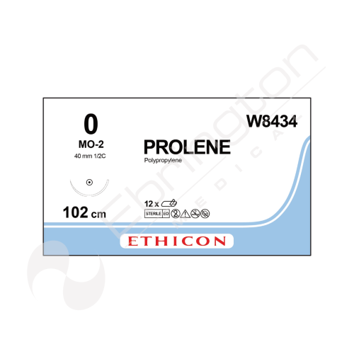 Prolene Sutures W8434 x 12