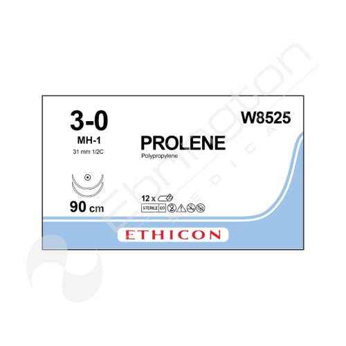 Prolene Sutures W8525 x 12