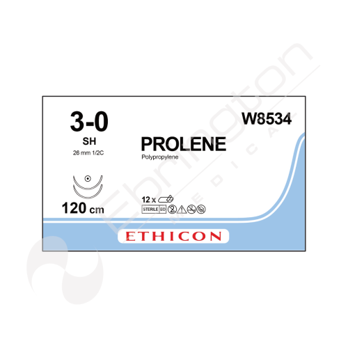 Prolene Sutures W8534 x 12
