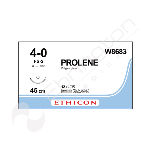 Prolene Sutures W8683 x 12