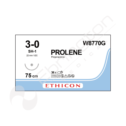 Prolene Sutures W8770G x 12