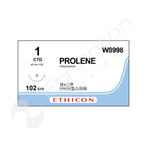 Prolene Sutures W8998 x 12