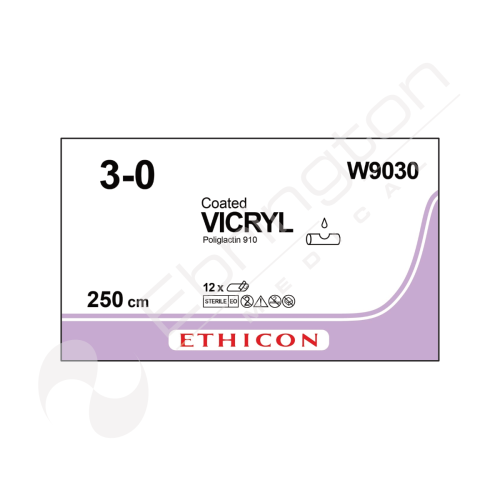 Vicryl Sutures W9030 x 12