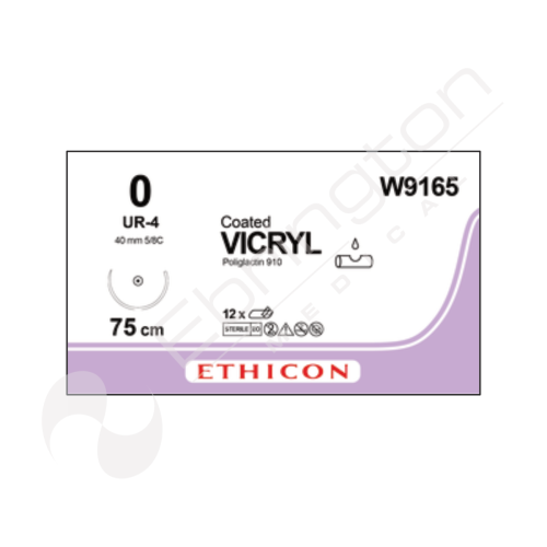 Vicryl Sutures W9165 x 12