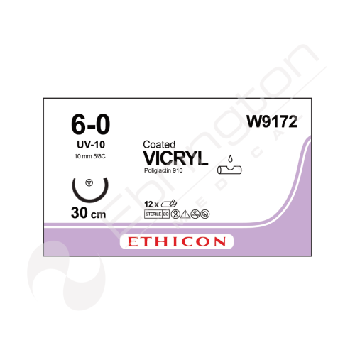 Vicryl Sutures W9172 x 12