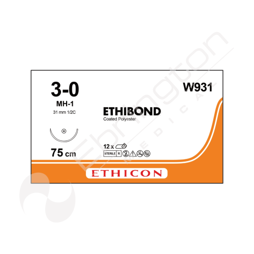 Ethibond Excel Sutures W931 x 12