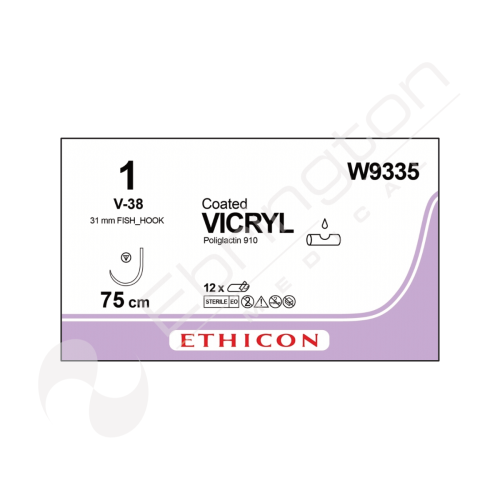 Vicryl Sutures W9335 x 12