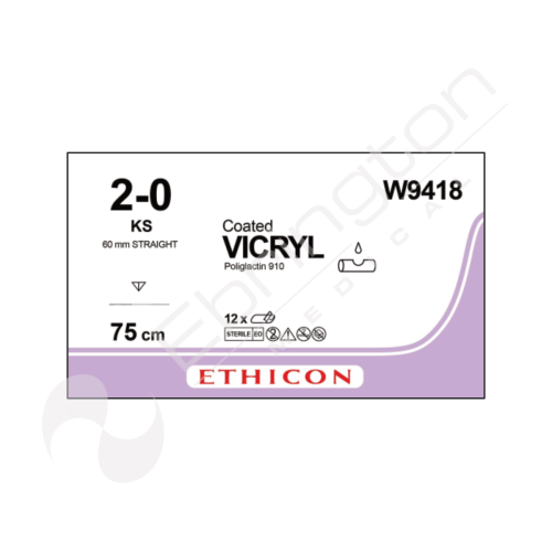 Vicryl Sutures W9418 x 12