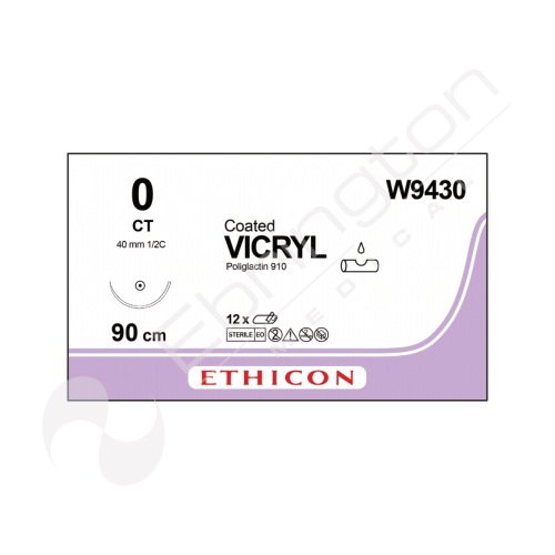 Vicryl Sutures W9430 x 12