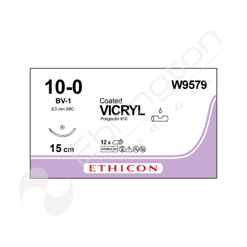Vicryl Sutures W9579 x 12
