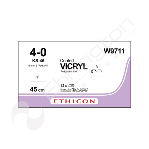 Vicryl Sutures W9711 x 12