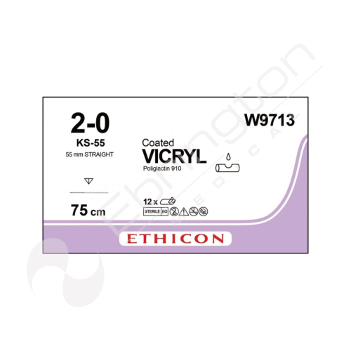 Vicryl Sutures W9713 x 12