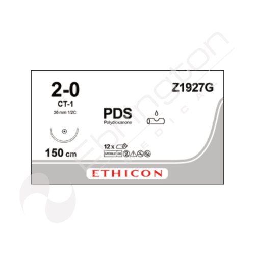 PDS II Sutures Z1927G x 12