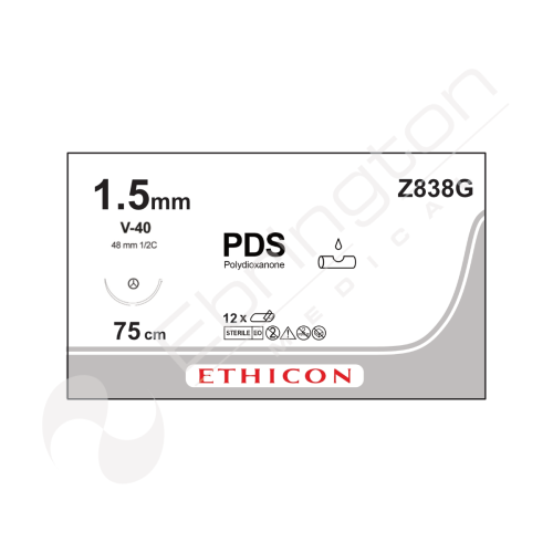 PDS Cord Sutures Z838G x 12
