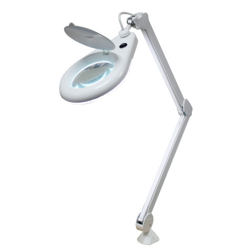 MAG712 LED Magnifying Light - 12 diopter - Desk Mount