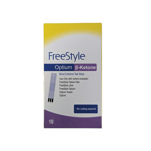 FreeStyle Optium Beta-Ketone Test Strips - Pack 10