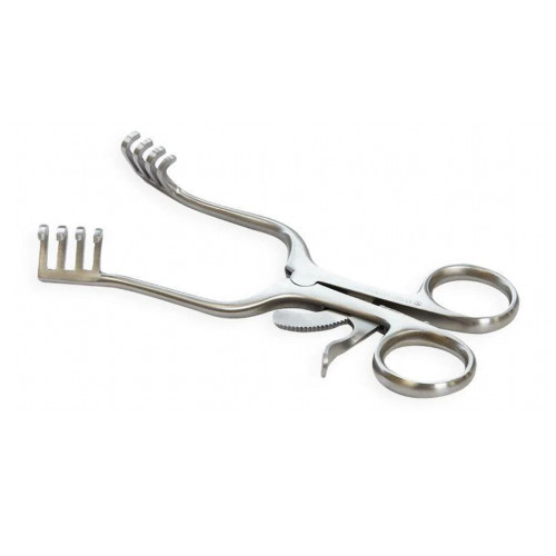 West Self-Retaining Retractor - Straight - 14cm - 3:4