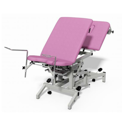 Plinth Model 93P Hydraulic Gynae/Practice Couch - Candy