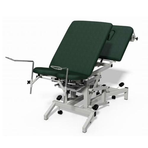 Plinth Model 93P Hydraulic Gynae/Practice Couch - Rainforest