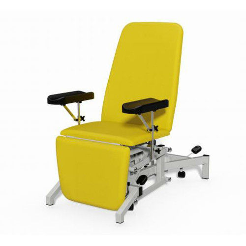 Plinth Model 93B Hydraulic Phlebotomy Chair - Marigold