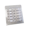 Grey Snap Clip Connectors for Tab Electrodes x 10