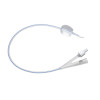2-Way Silicone Foley Catheters with Tiemann Tip - Pack of 5