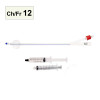 2-Way Nelaton Silicone Foley Catheter with Prefilled Syringe - Female Length - Pack of 5