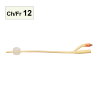 2-way Hydrophilic Latex Foley Catheters Nelaton (Straight) Tip, 10ml Balloon, FEMALE, 260mm - Pack of 10