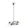 Doherty Infusion/Drip Stand - 4 Hooks