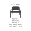 Aurora Bariatric Visitor Chair